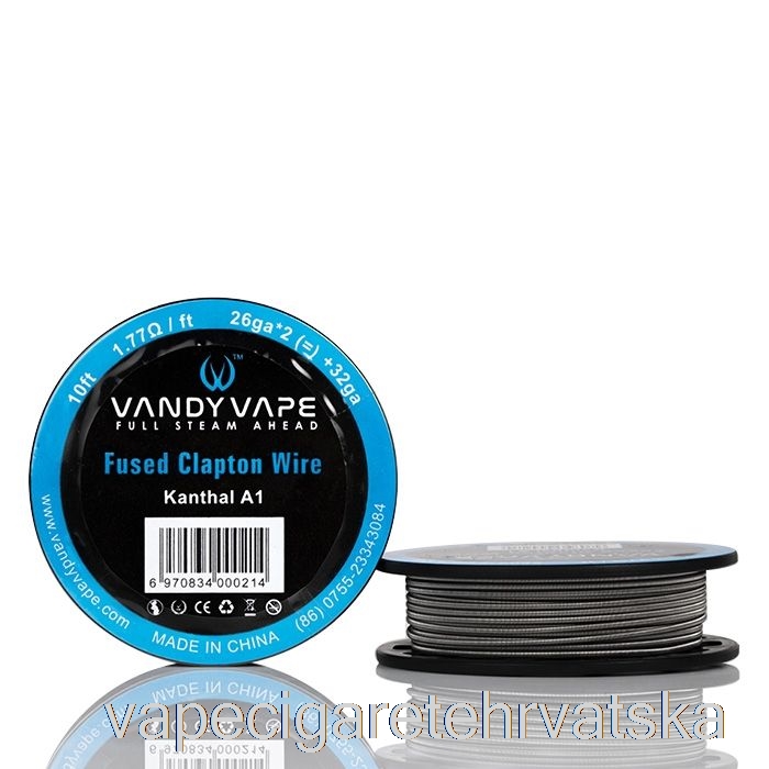 Vape Hrvatska Vandy Vape Specialty Wire Spools Ka1 Fused Clapton - 26ga*2(=)+32ga - 10ft - 1.77ohm